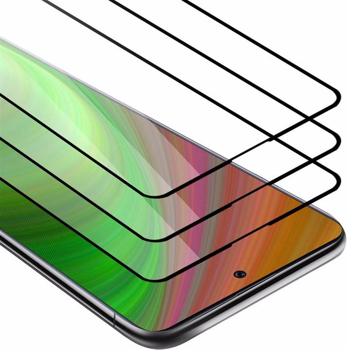 Actual product image Cadorabo Full screen display protection glass (3 Piece, Samsung Galaxy A71)