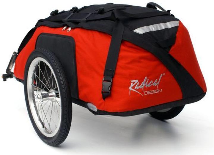 Image du produit Radical Design Remorque pour vélo Cyclone Touring rouge