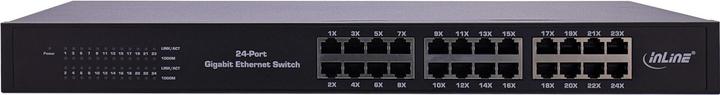 Produktbild InLine Gigabit Netzwerk Switch 24-Port (24 Ports)