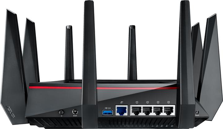 Actual product image ASUS RT-AC5300 ROG Gaming Router, Aimesh, AiProtection