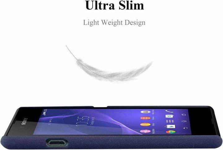 Actual product image Cadorabo Hard Cover Frosty Cover (Sony Xperia E3)