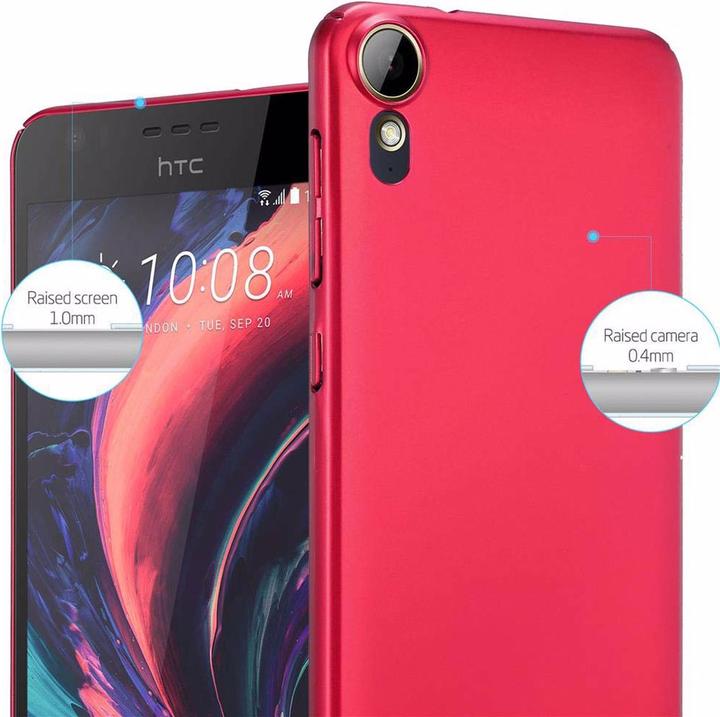 Productafbeelding Cadorabo Harde kaft Matte metalen omslag (HTC Desire 10 Lifestyle, HTC Desire 825)