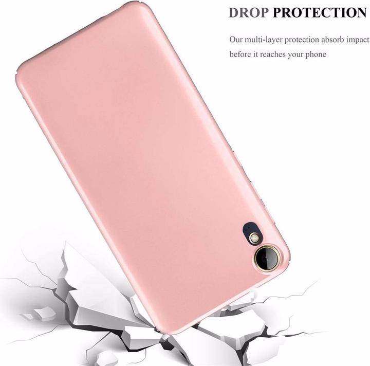 Actual product image Cadorabo Hard Cover Matt Metal Cover (HTC Desire 10 Lifestyle, HTC Desire 825)