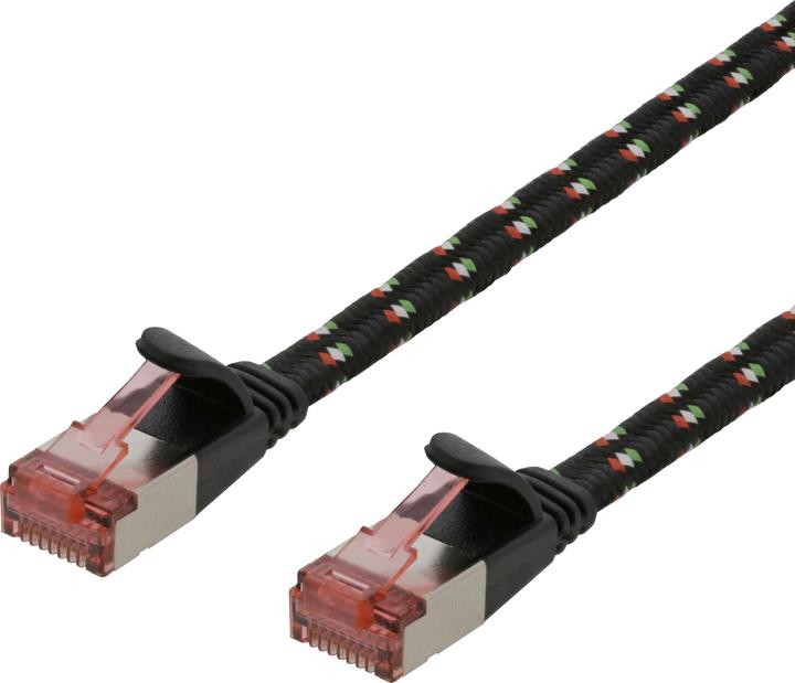 Image du produit Deltaco Gaming Câble de raccordement (U/FTP, CAT6a, 1 m)