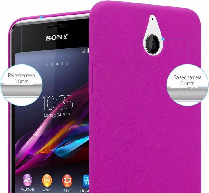 Produktbild Cadorabo Hard Cover Frosty Cover (Sony Xperia E1)