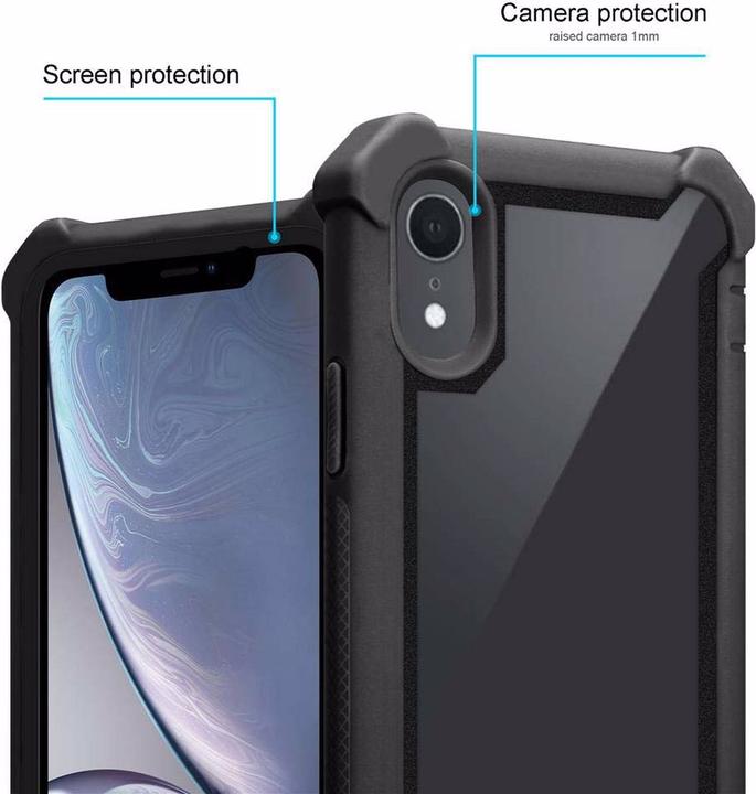 Immagine prodotto Cadorabo Copertura acrilica ibrida 2 in 1 (Apple iPhone XR)