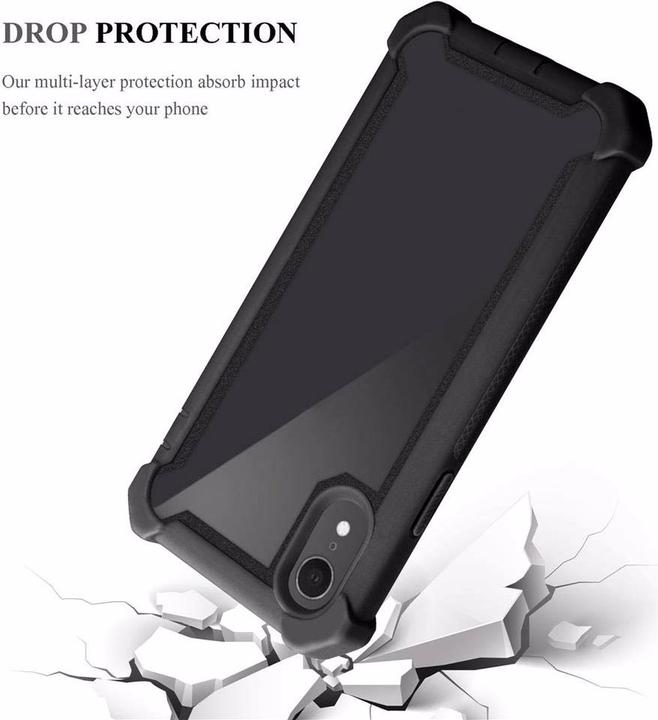 Immagine prodotto Cadorabo Copertura acrilica ibrida 2 in 1 (Apple iPhone XR)