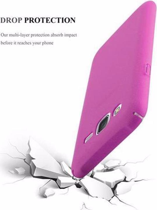 Image du produit Cadorabo Couverture rigide Frosty Cover (Samsung Galaxy J5 (2015))