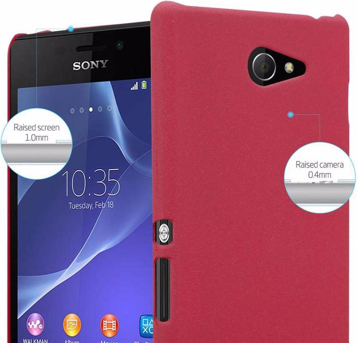 Produktbild Cadorabo Hard Cover Frosty Cover (Sony Xperia M2 Aqua, Sony Xperia M2)