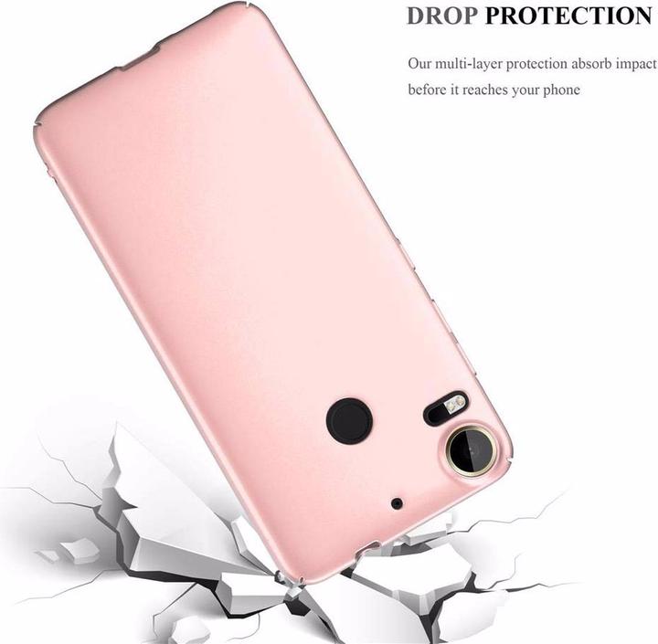 Actual product image Cadorabo Hard Cover Matt Metal Cover (HTC Desire 10 Pro)
