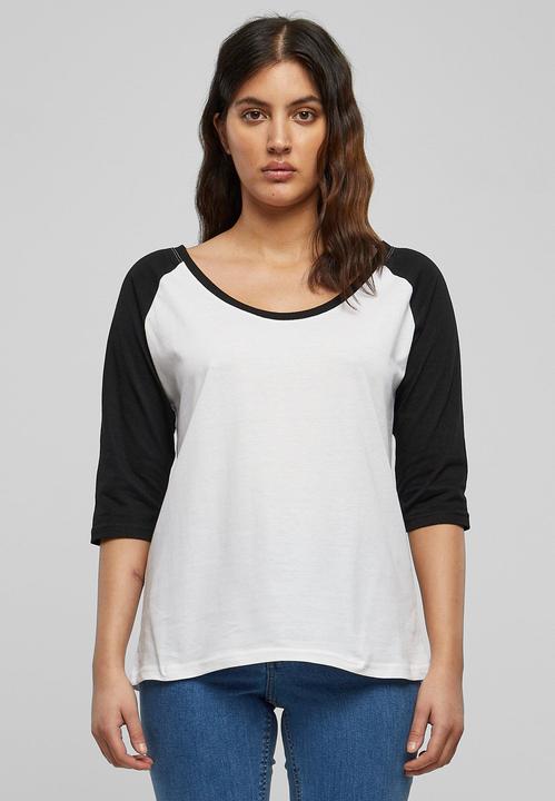 Produktbild Urban Classics Ladies 3/4 Contrast Raglan Tee (S)