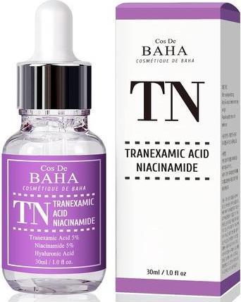 Cos de Baha Tn Tranexamic Acid 5% Serum with Niacinamide 5% for Face and Neck