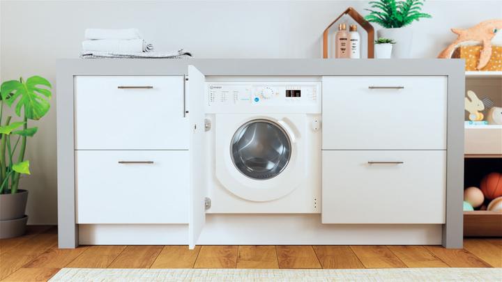 Actual product image Indesit BI WMIL 71252 EU N front loading washing machine 7 kg 1200 rpm White (7 kg, Left, EU plug)