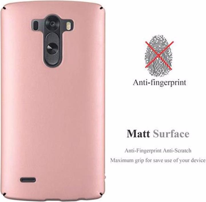 Productafbeelding Cadorabo Harde kaft Matte metalen omslag (LG G3)