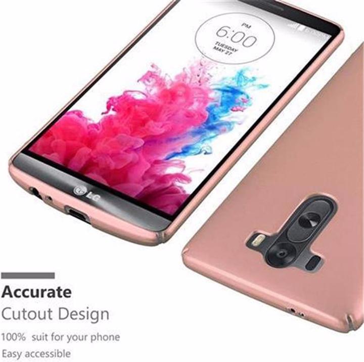 Productafbeelding Cadorabo Harde kaft Matte metalen omslag (LG G3)