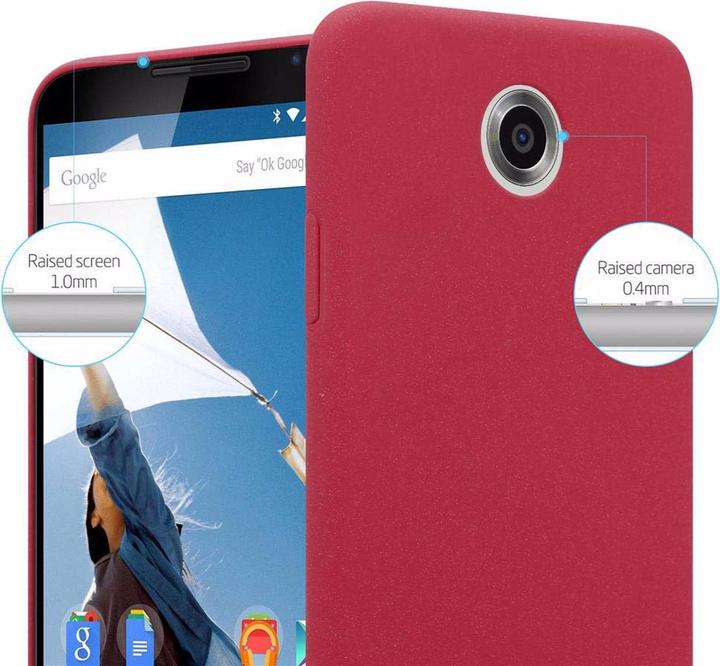 Actual product image Cadorabo Hard Cover Frosty Cover (Google Nexus 6)