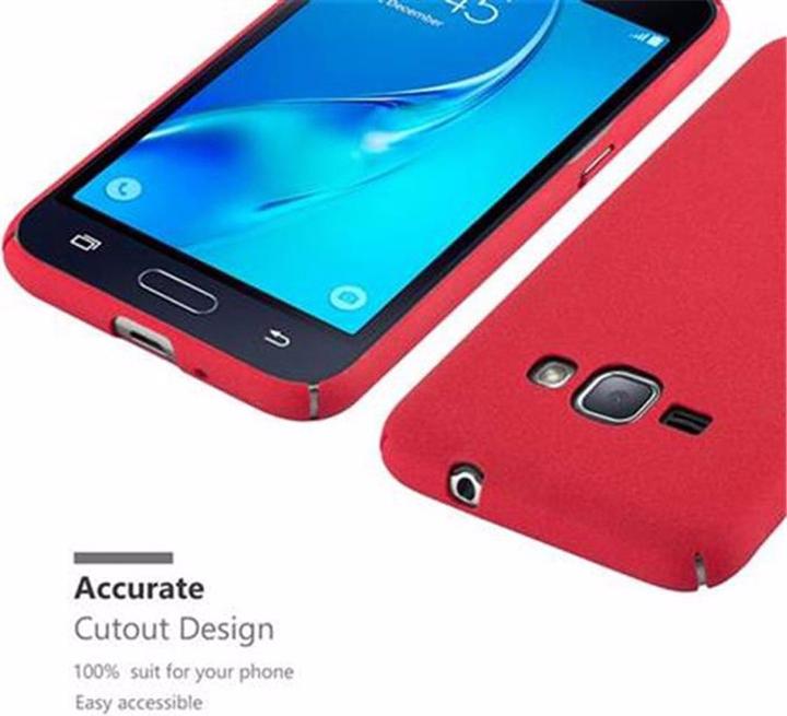 Produktbild Cadorabo Hard Cover Frosty Cover (Samsung Galaxy J1 (2016))
