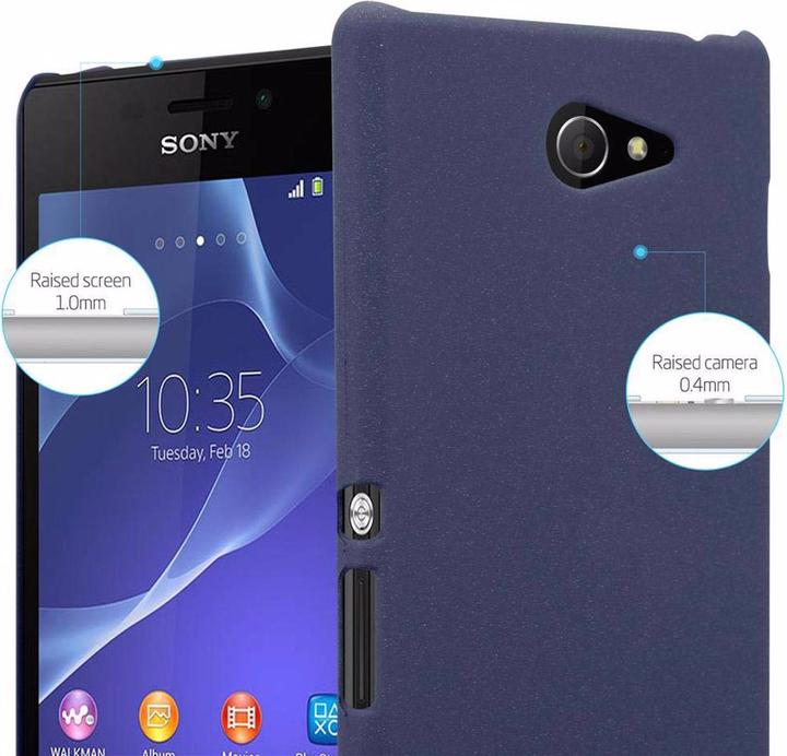 Produktbild Cadorabo Hard Cover Frosty Cover (Sony Xperia M2 Aqua, Sony Xperia M2)