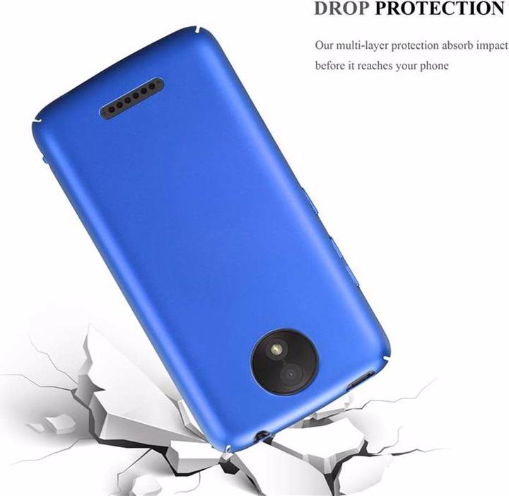 Actual product image Cadorabo Hard Cover Matt Metal Cover (Motorola Moto C Plus)