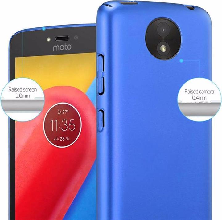 Actual product image Cadorabo Hard Cover Matt Metal Cover (Motorola Moto C Plus)