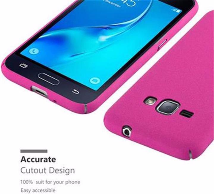 Produktbild Cadorabo Hard Cover Frosty Cover (Samsung Galaxy J1 (2016))