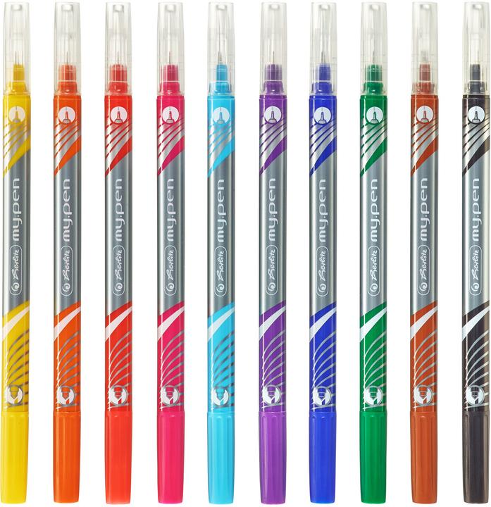 Produktbild Herlitz my.pen Fineliner und Fasermaler (Mehrfarbig, 10 x)