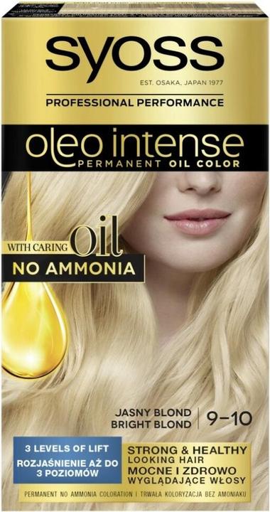 Image du produit Syoss Oleo Intense Hair Dye 9-10 Light Pour cheveux clairs (9-10 Light Pour les cheveux clairs)