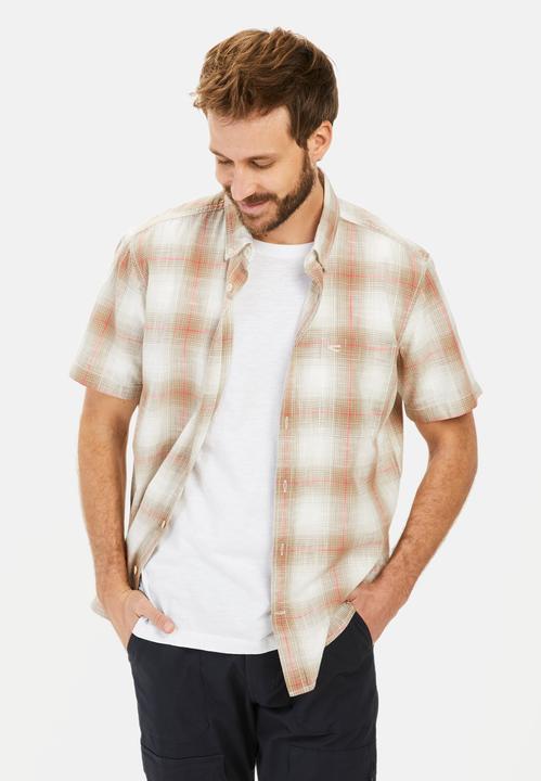 Immagine prodotto Camel Active Kariertes Kurzarmhemd aus reiner Baumwolle (4XL)
