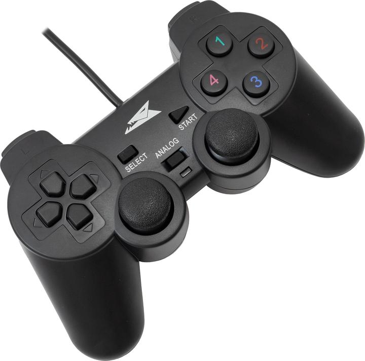 Actual product image Baracuda Gamepad SQUID PC/PS3/PS4, Black (BGP-011) (PC)