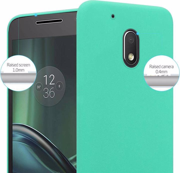 Actual product image Cadorabo Hard Cover Frosty Cover (Motorola Moto Z Play)