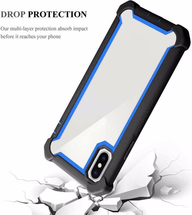Immagine prodotto Cadorabo Copertura acrilica ibrida 2 in 1 (Apple iPhone X)