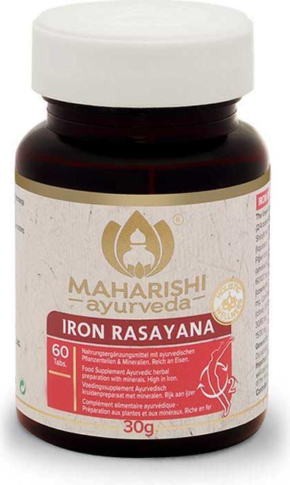 Actual product image Maharishi Ayurveda Eisen Rasayana (60 Piece, Pills, 30 g)