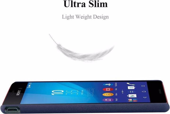 Image du produit Cadorabo Couverture rigide Frosty Cover (Sony Xperia M4 Aqua)
