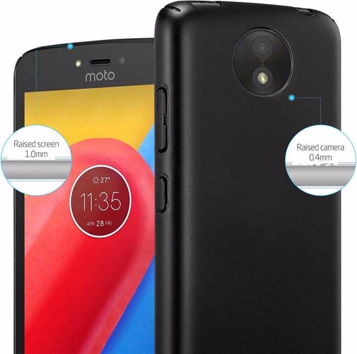 Actual product image Cadorabo Hard Cover Matt Metal Cover (Motorola Moto C Plus)