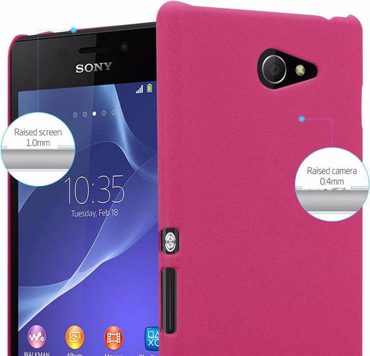 Produktbild Cadorabo Hard Cover Frosty Cover (Sony Xperia M2, Sony Xperia M2 Aqua)