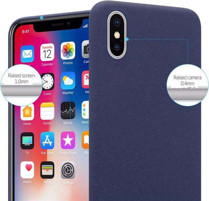 Actual product image Cadorabo Hard Cover Frosty Cover (Apple iPhone X)