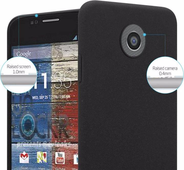 Actual product image Cadorabo Hard Cover Frosty Cover (Motorola Moto G2 (2nd Gen))