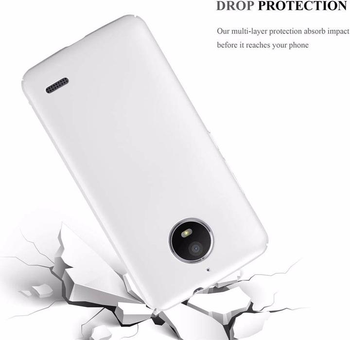 Actual product image Cadorabo Hard Cover Matt Metal Cover (Motorola Moto E4)