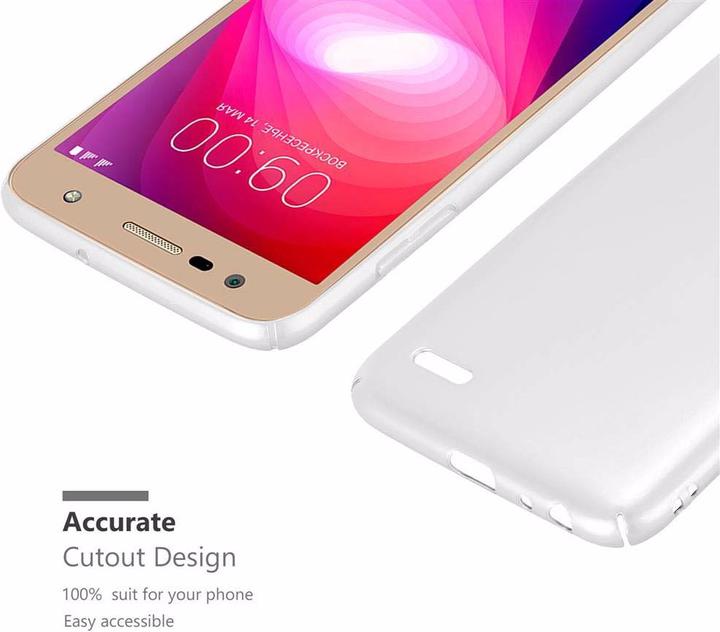 Productafbeelding Cadorabo Harde kaft Matte metalen omslag (LG X Power 2)
