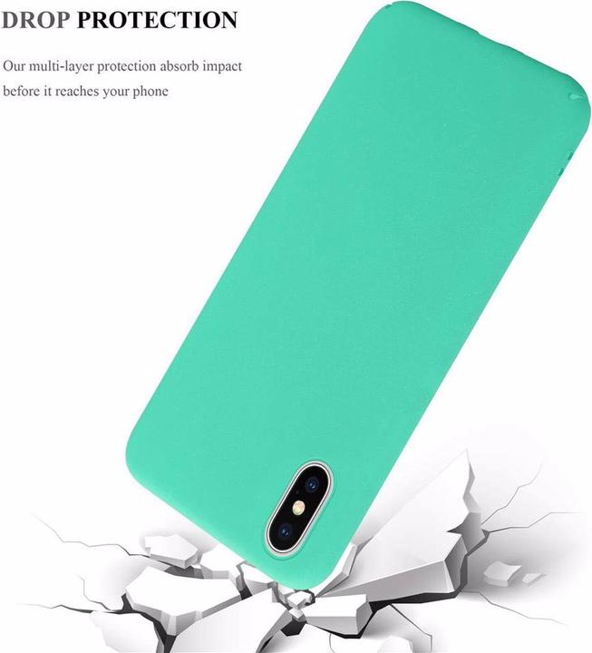 Actual product image Cadorabo Hard Cover Frosty Cover (Apple iPhone X)