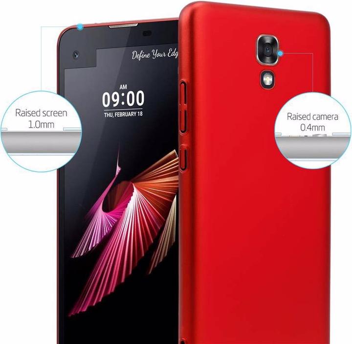 Productafbeelding Cadorabo Harde kaft Matte metalen omslag (LG X Scherm)