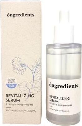 Actual product image Ongredients Revitalizing Serum 1.69oz 50ml Vegan Brightening Anti-Aging (50 ml)
