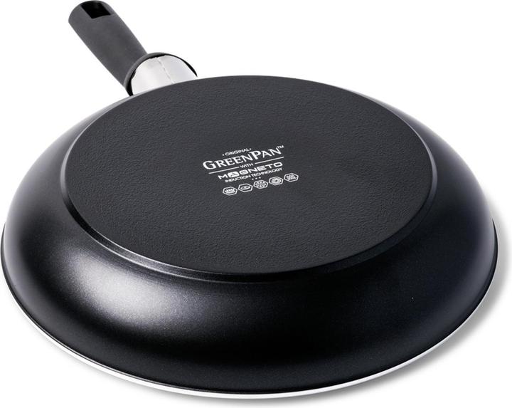 Produktbild Greenpan Memphis koekenpan 28cm - zwart - inductie - PFAS-vrij (28 cm, Bratpfanne, Keramik)