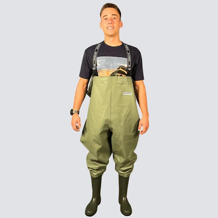 Produktbild Ocean Wathose Classic Wide Waders, light olive, Grösse 47 (47)