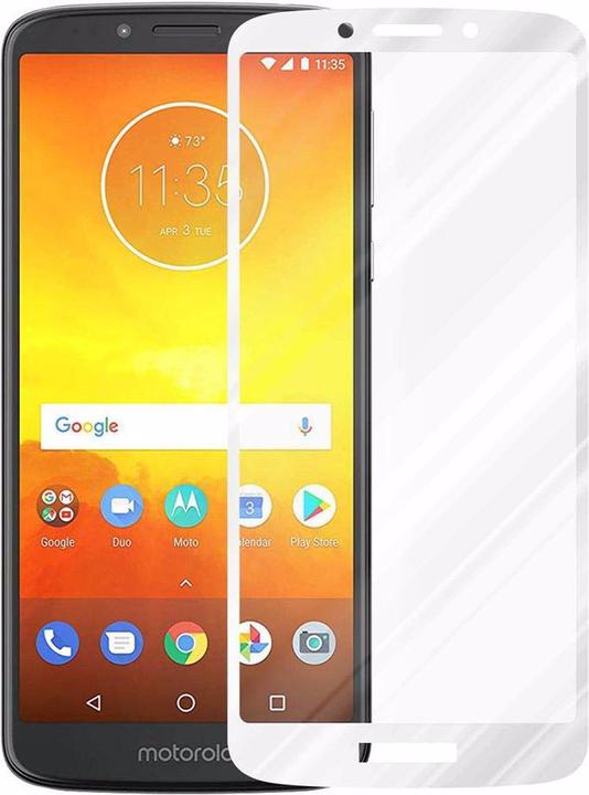 Actual product image Cadorabo Full screen display protection glass (1 Piece, Motorola Moto E5, Motorola Moto G6 Play)