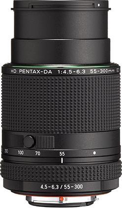 Actual product image Pentax HD DA 55-300mm f/4.5.6.3 ED PLM WR R (Pentax K, APS-C / DX)