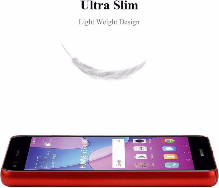 Image du produit Cadorabo Hard Cover Couverture métallique mate (Huawei Y6 Pro (2017))