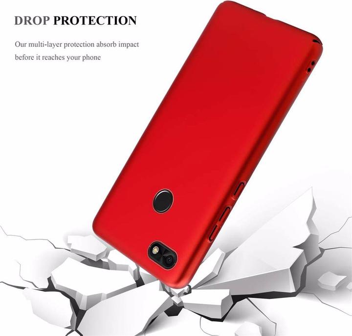 Image du produit Cadorabo Hard Cover Couverture métallique mate (Huawei Y6 Pro (2017))