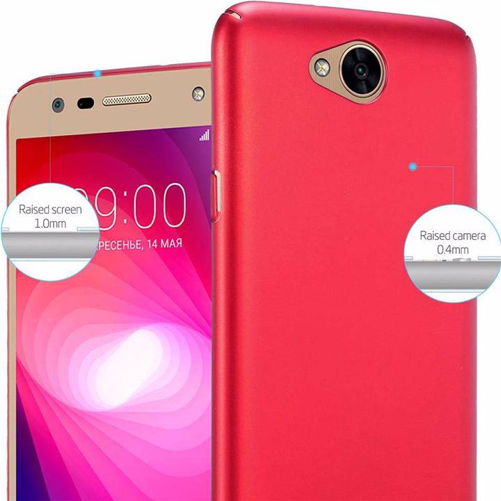 Produktbild Cadorabo Hard Cover Matt Metall Cover (LG X Power 2)