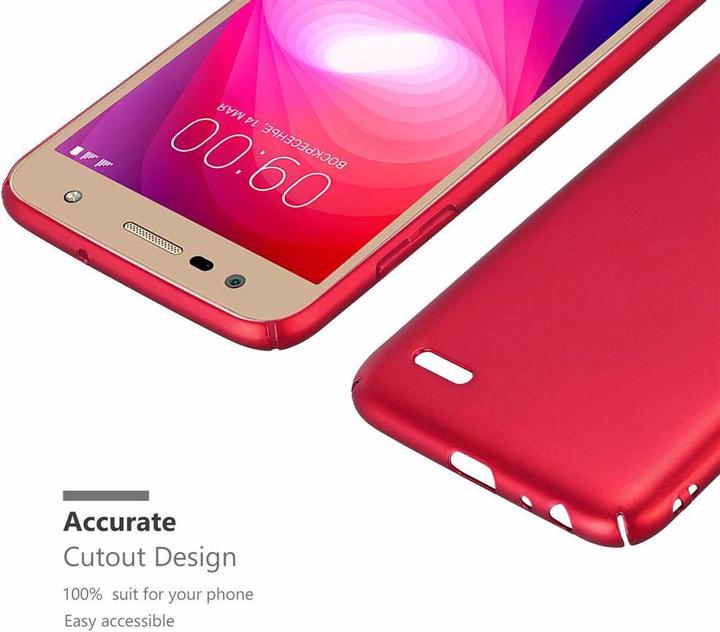 Produktbild Cadorabo Hard Cover Matt Metall Cover (LG X Power 2)